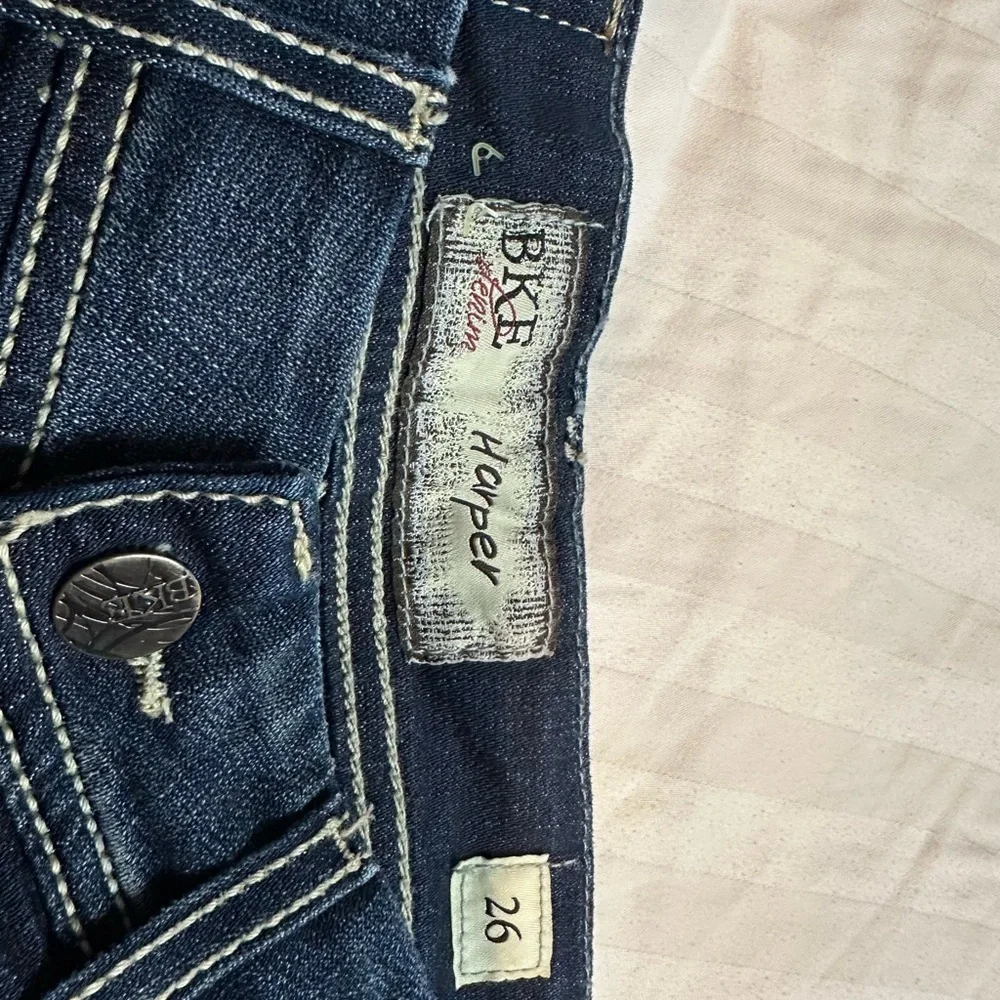 BKE Blue Vintage Faded Jeans